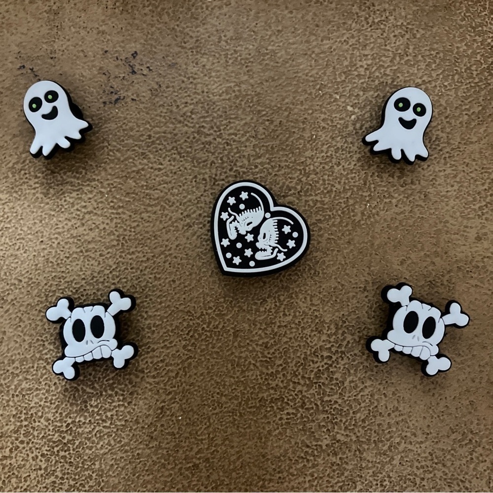 Crocs Halloween Halloween Themed Charms (5pcs) New Without Tags